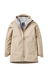 Rab Women's Firewall Waterproof Parka in Dark Pebble - front