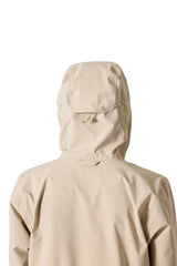 Rab Women's Firewall Waterproof Parka in Dark Pebble - hood detail on model (3 of 7)