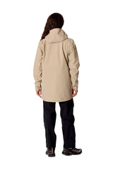 Rab Women's Firewall Waterproof Parka in Dark Pebble - worn, back (2 of 5)