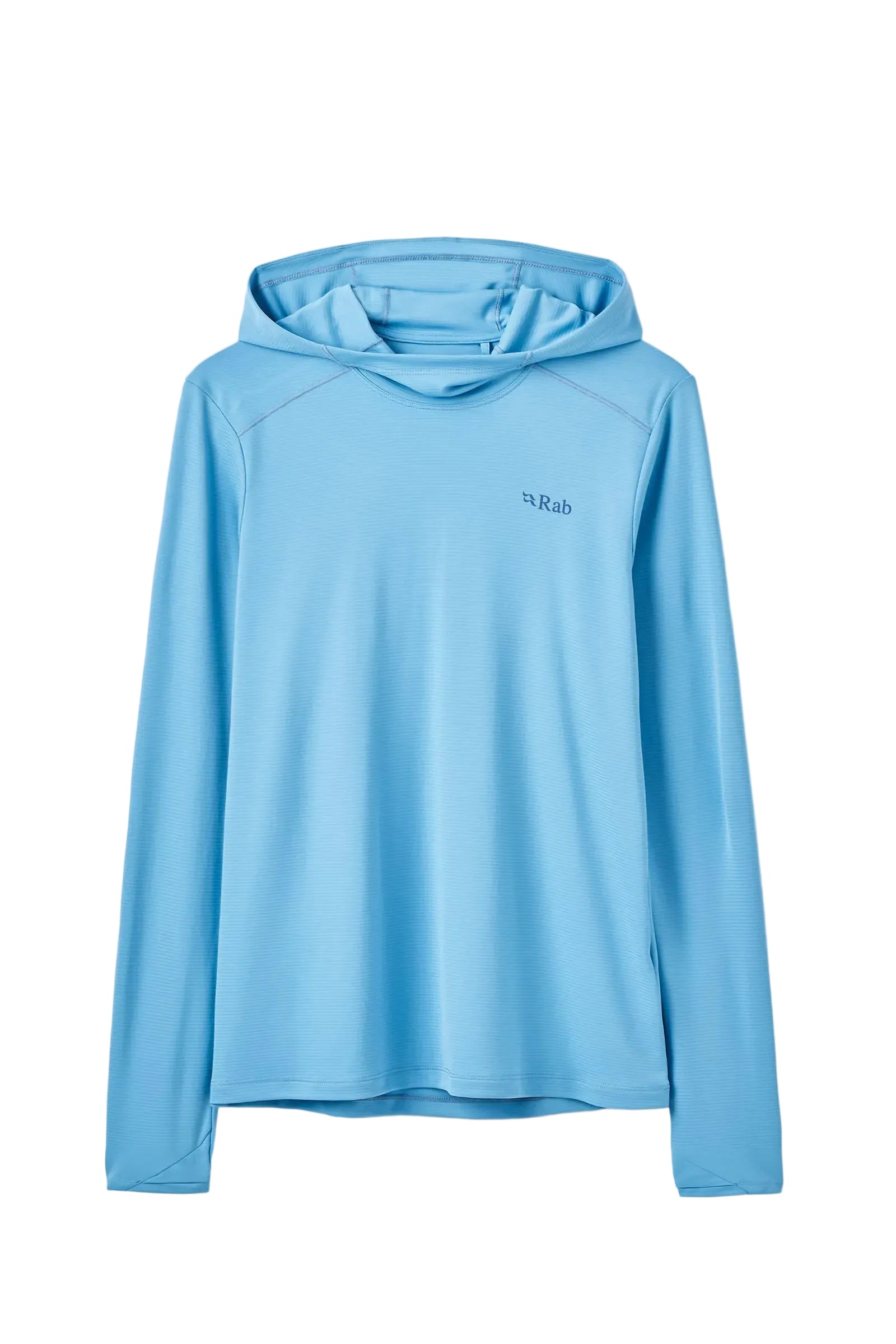 Rab Women's Force Hoody in Bluebird - front