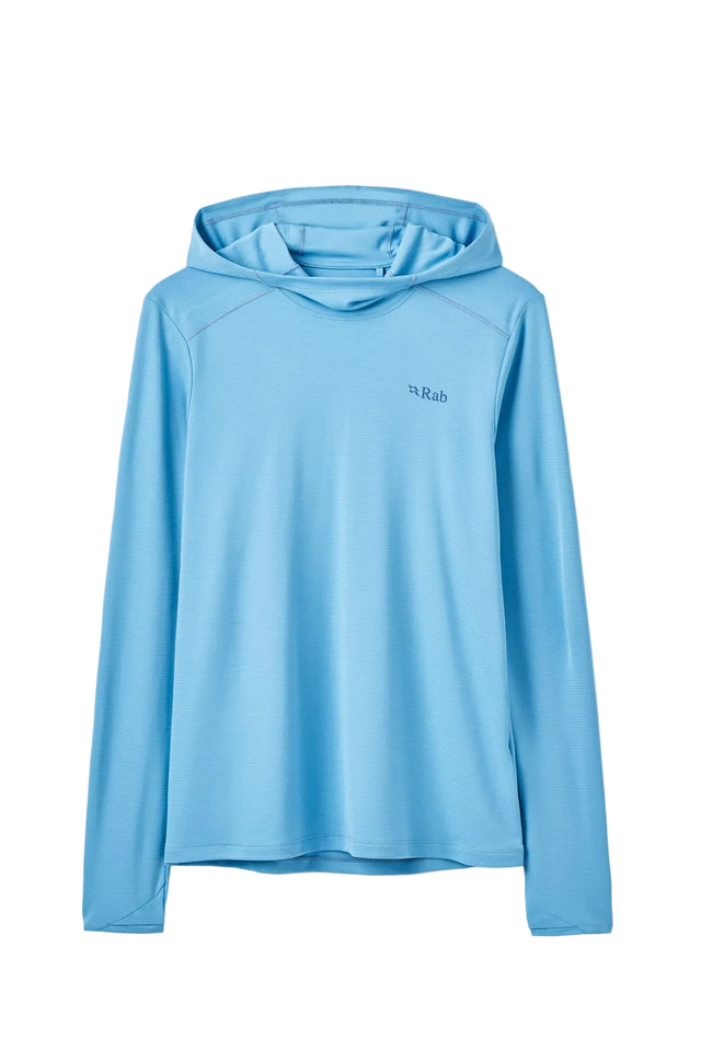 Rab Women's Force Hoody in Bluebird - front