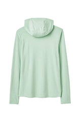 Rab Women's Force Hoody in Fig Green - back