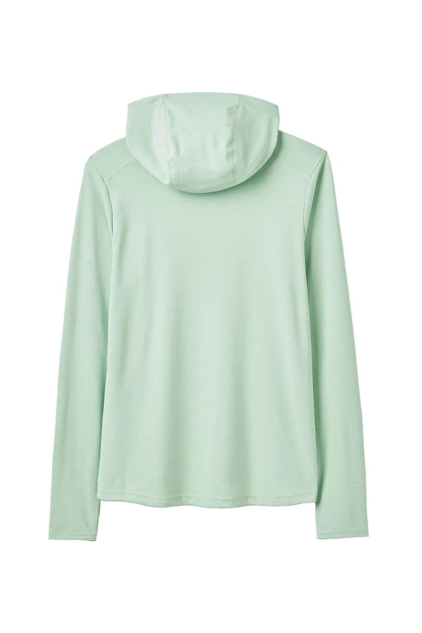 Rab Women's Force Hoody in Fig Green - back
