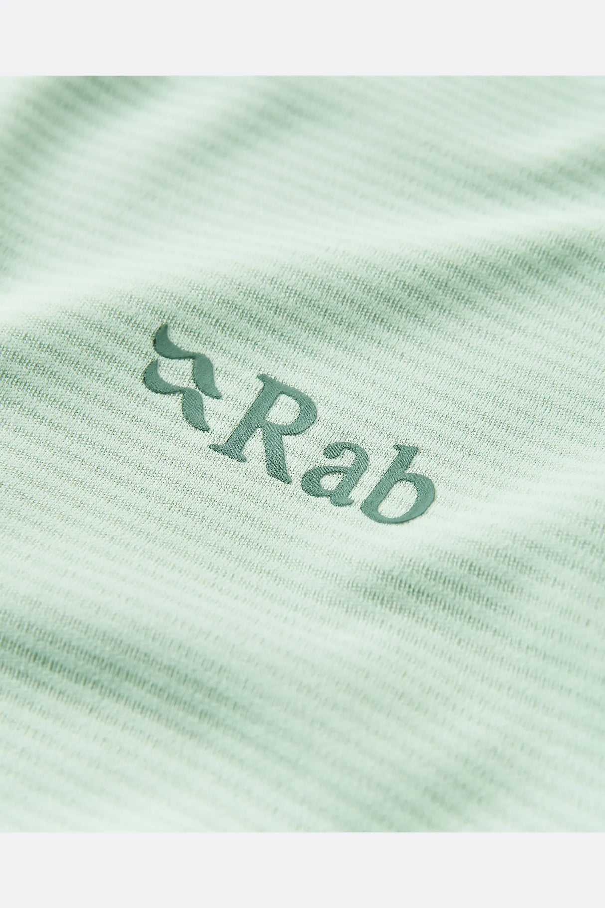 Rab Women's Force Hoody in Fig Green - detail