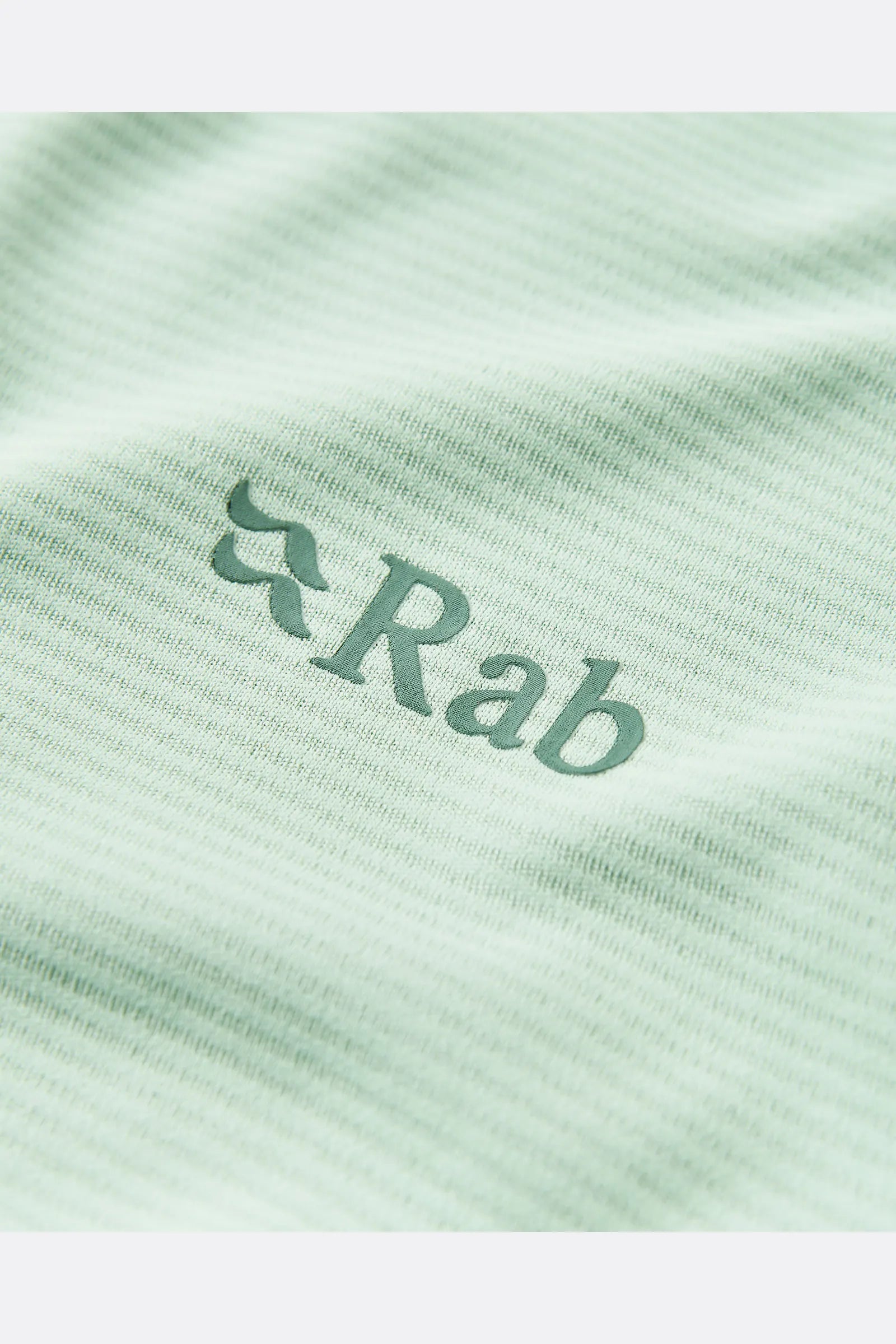 Rab Women's Force Hoody in Fig Green - detail