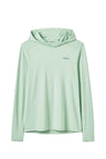 Rab Women's Force Hoody in Fig Green - front