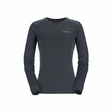 Rab Women's Force LS Tee in Beluga - Front