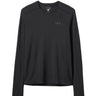 Rab Women's Force LS Tee in Black - Front