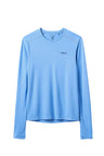 Rab Women's Force LS Tee in Bluebird - Front