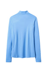Rab Women's Force LS Zip in Bluebird - back