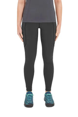 Rab Women's Incline AS Tights in Black - worn