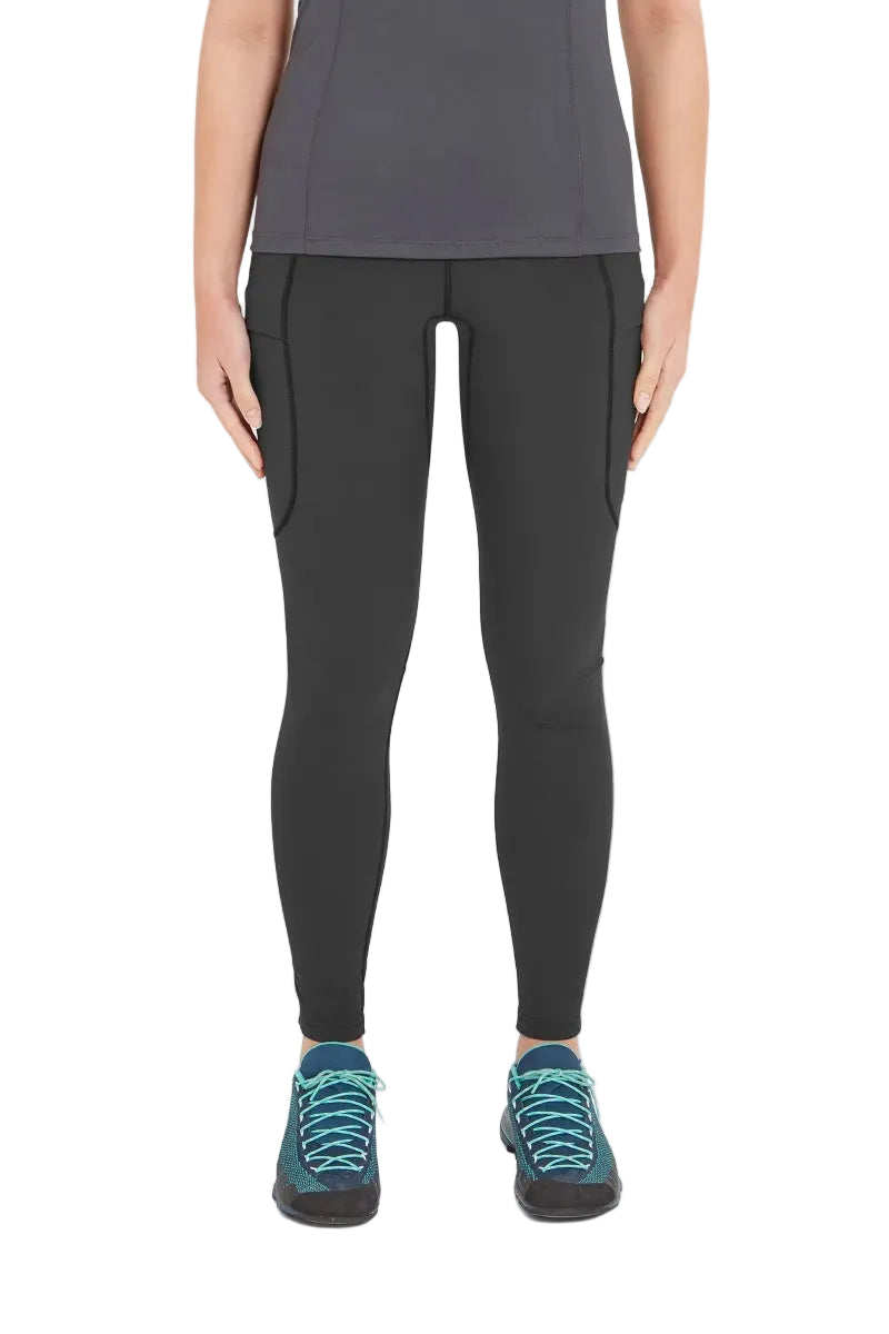 Rab Women's Incline AS Tights in Black - worn