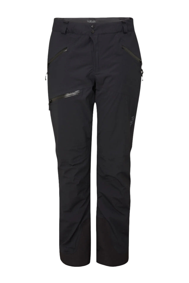 Rab Women's Khroma Diffract Insulated Ski Pants in Black - front