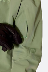 Rab Women's Kinetic Alpine Stretch Jacket - chest pocket detail