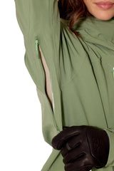 Rab Women's Kinetic Alpine Stretch Jacket - pit zip detail, worn