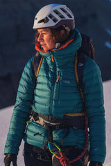Rab Women's Microlight Alpine Down Jacket (Reference) - Worn, Ice Climbing