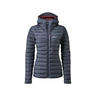 Rab Women's Microlight Alpine Down Jacket in Steel - Front