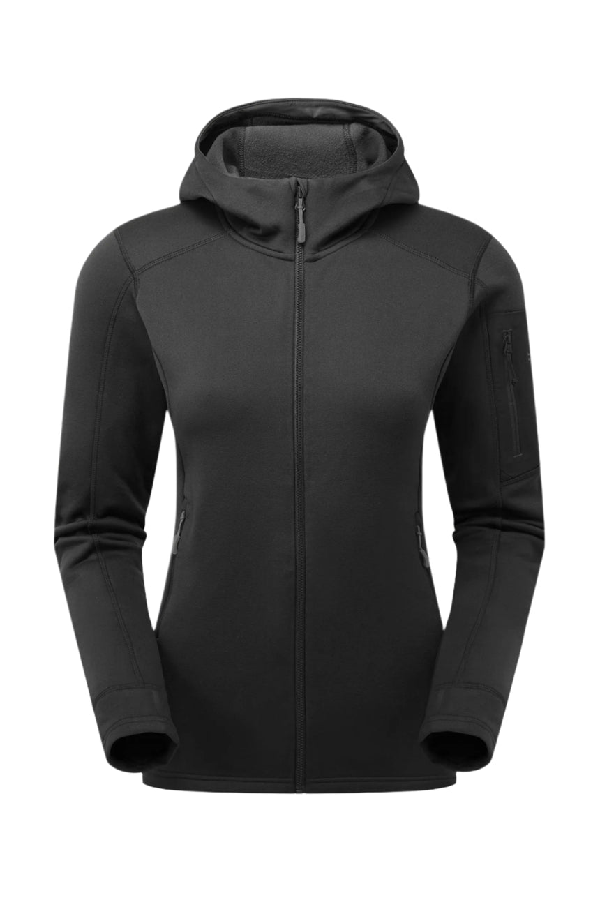 Rab Women's Modulus Hoody in Black - front