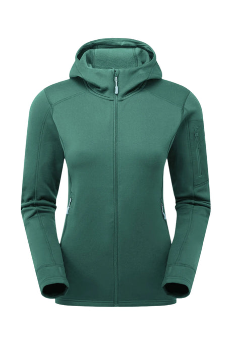 Rab Women's Modulus Hoody in Eucalyptus - front