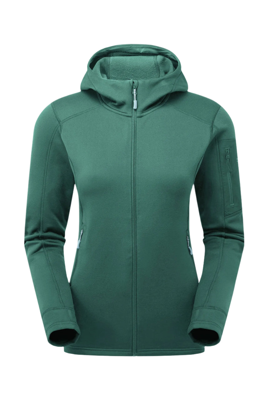 Rab Women's Modulus Hoody in Eucalyptus - front