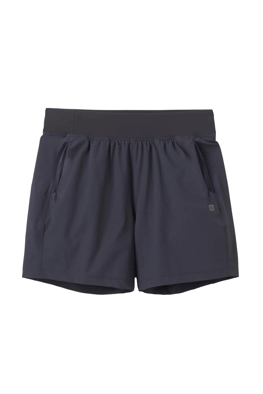Rab Women's Momentum Shorts in Beluga - flat lay