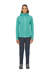 Rab Women's Nexus Hoody in Glacier Blue - worn