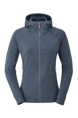 Rab Women's Nexus Hoody in Steel - front