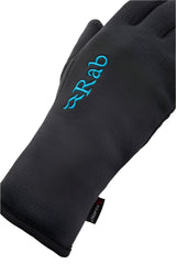 Rab Women's Phantom Grip Gloves in Black - Cuff Detail