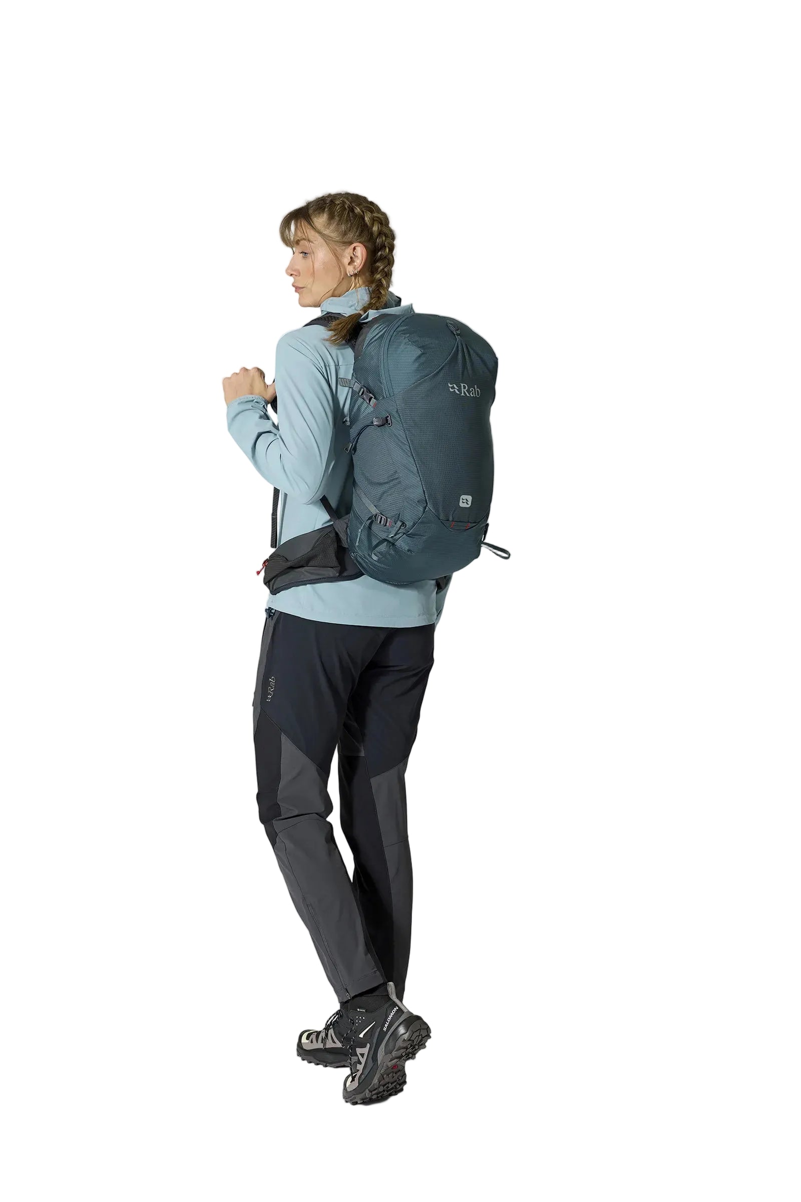 Rab Women's Protium ND18L Day Pack in Orion Blue - On Model Front View