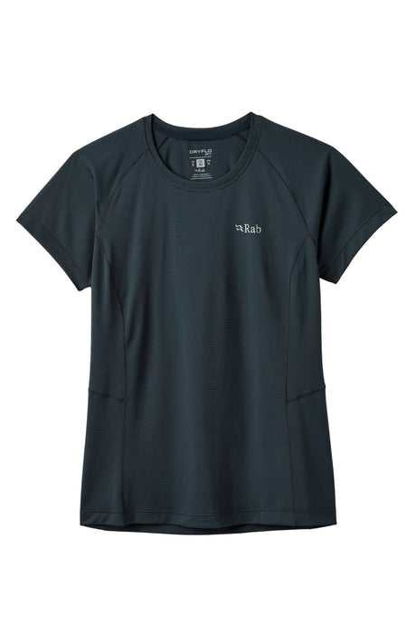 Rab Women's Sonic Tee in Beluga - Front
