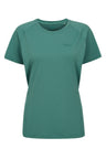 Rab Women's Sonic Tee in Eucalyptus - Front