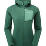 Rab Women's Superflux Hoody in Green Slate - front