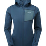 Rab Women's Superflux Hoody in Tempest Blue - front