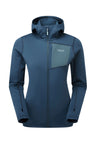Rab Women's Superflux Hoody in Tempest Blue - front