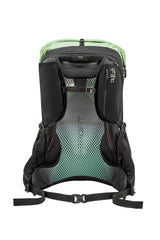 Rab Women's Syclon XP ND 28L Waterproof Pack in Black/Dark Fig Green - Side Standalone