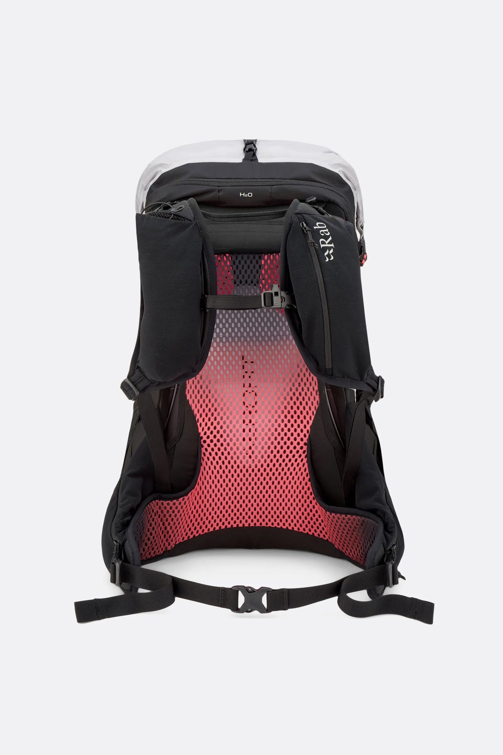 Rab Women's Syclon XP ND 28L Waterproof Pack in Black/Dark Pewter - Back System Standalone