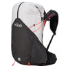 Rab Women's Syclon XP ND 28L Waterproof Pack in Black/Dark Pewter - Front Standalone