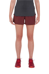 Rab Women's Talus Active Shorts in Deep Heather - on model, front