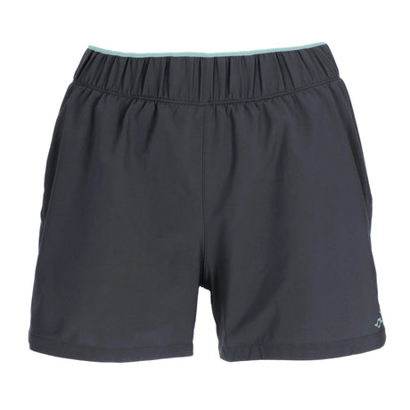 Rab Women's Talus Active Shorts in Ebony - flat lay