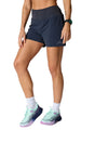 Rab Women's Talus Running Shorts in Ebony - Front