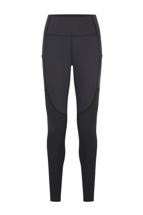 Rab Women's Torque Tights in Ebony/Black - front