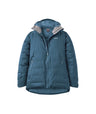 Rab Women's Valiance Waterproof Down Jacket in Tempest Blue - front