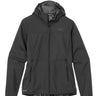 Rab Women's Windgather Hooded Jacket in Black - front