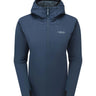 Rab Women's Xenair Alpine Flex Insulated Jacket in Tempest Blue - front