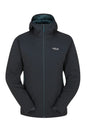 Rab Women's Xenair Alpine Light Insulated Jacket in Ebony - front