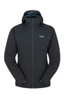 Rab Women's Xenair Alpine Light Insulated Jacket in Ebony - front