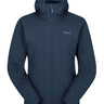 Rab Women's Xenair Alpine Light Insulated Jacket in Tempest Blue - front