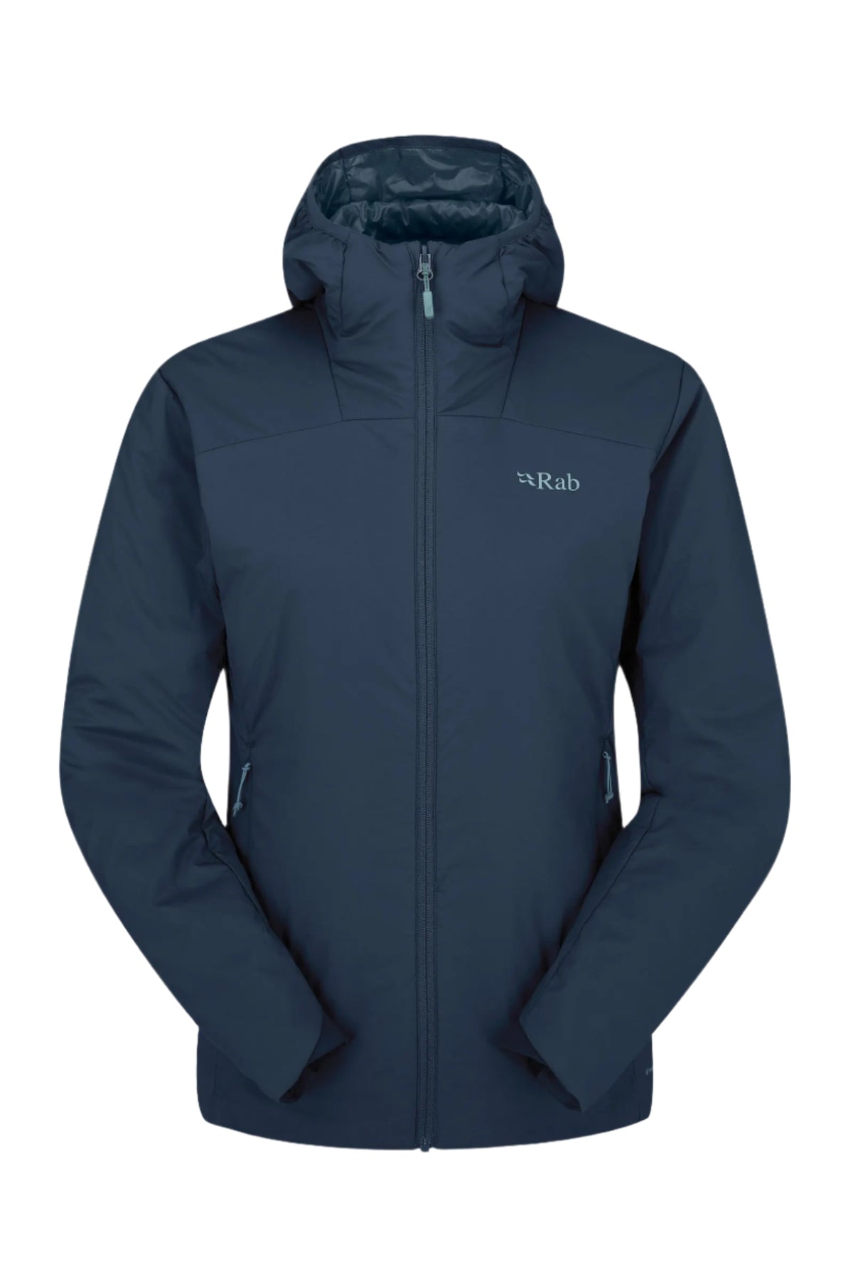 Rab Women's Xenair Alpine Light Insulated Jacket in Tempest Blue - front