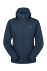 Rab Women's Xenair Alpine Light Insulated Jacket in Tempest Blue - front