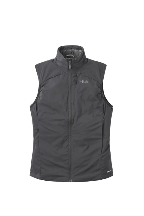 Rab Women's Xenair Insulated Vest in Black - front
